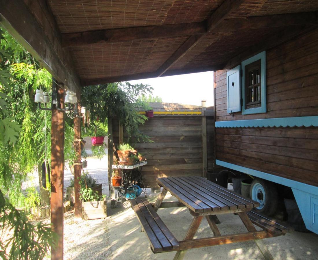 La Roulotte Des Carpates Hotell Gaillac Exteriör bild